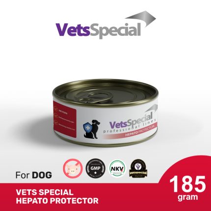 Vets Special Hepatoprotector Dog Hepatic Makanan Basah Anjing 185gr