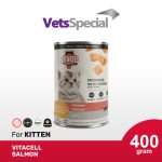 Vitacell Kitten 400g Makanan Basah Kucing Kitten Tuna Salmon